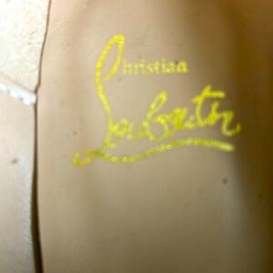 Have some red bottom shoes from Paris real leopard print